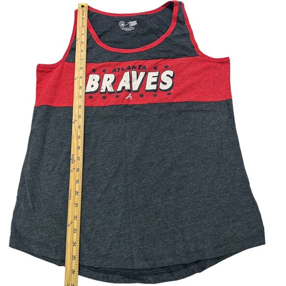 NWT Atlanta Braves MLB Official Merchandise Youth Boys Large Tank Top Shirt - Picture 3 of 6
